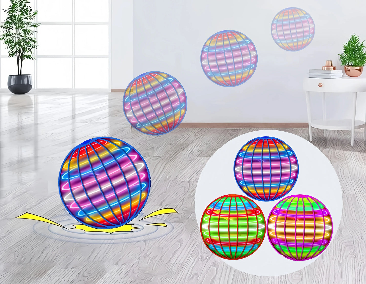LED Flying Orb – The Magic Toy That Floats and Comes Back!!!