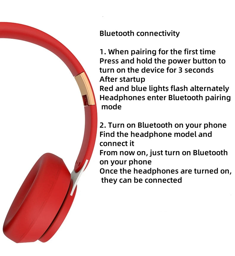 Xiaomi Wireless Headphones Bluetooth Earbuds Stereo Foldable