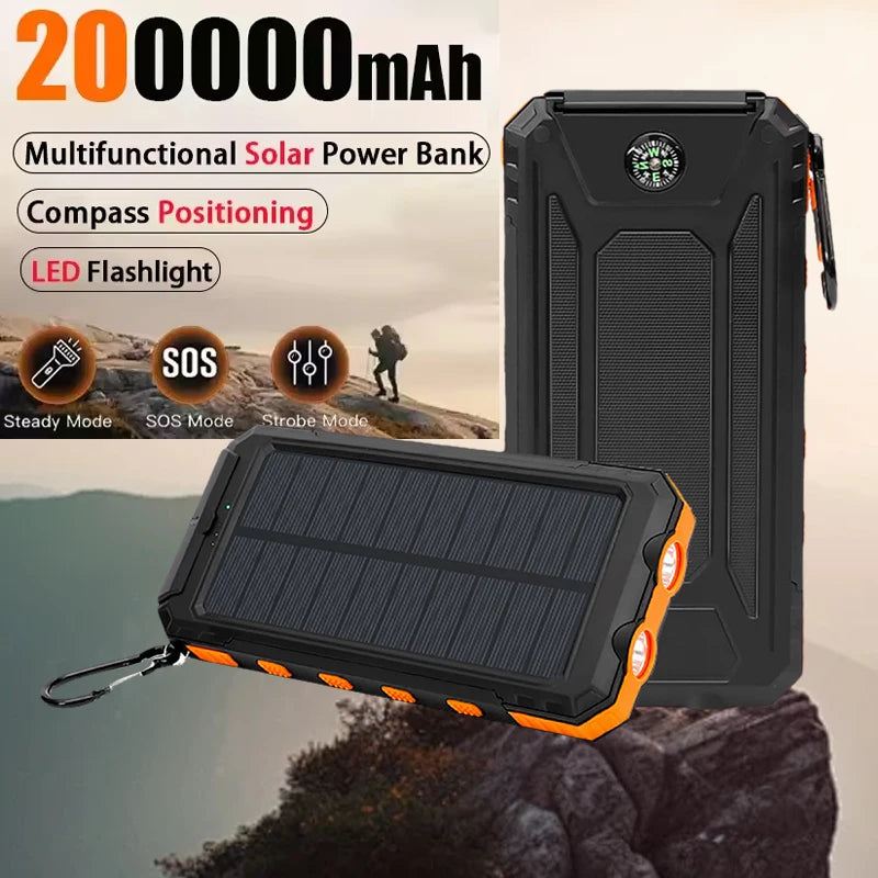 Xiaomi Emergency Solar Power Bank 100,000mAh β PROTECT YOUR FAMILY IN CASE OF POWER OUTAGES!!!