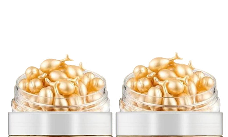 Collagen & Hyaluronic Acid Face Capsules – Intense Hydration & Radiant Glow (50 pcs) | Free Shipping Europe