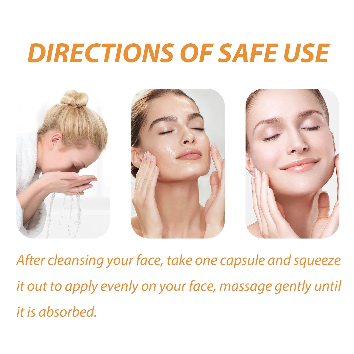 Collagen & Hyaluronic Acid Face Capsules – Intense Hydration & Radiant Glow (50 pcs) | Free Shipping Europe