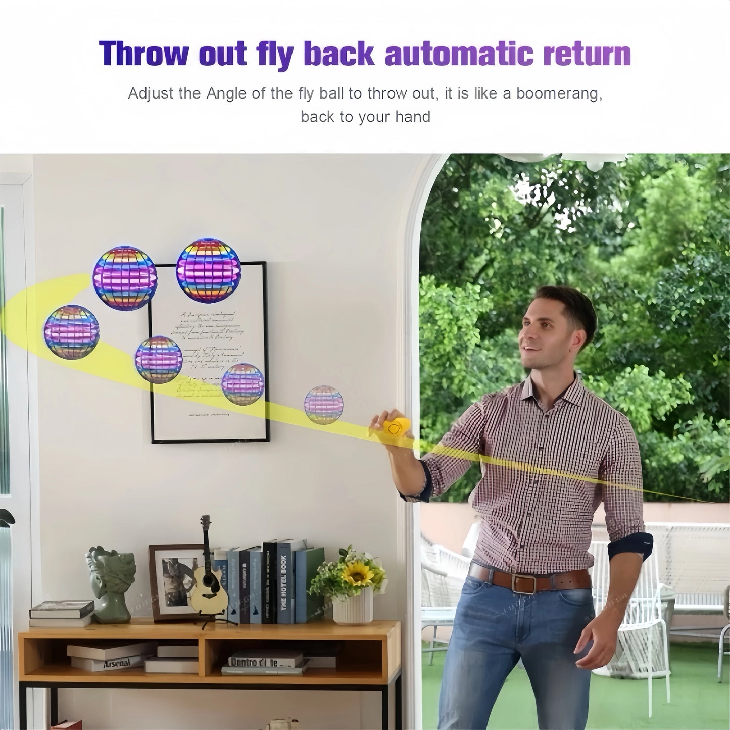 LED Flying Orb – The Magic Toy That Floats and Comes Back!!!