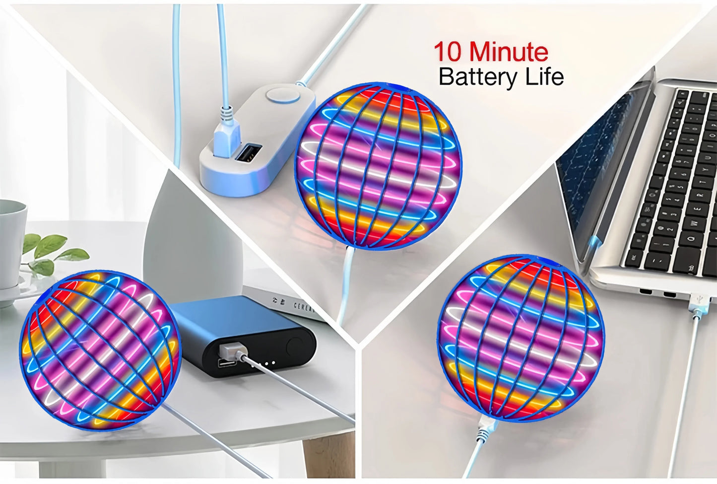 LED Flying Orb – The Magic Toy That Floats and Comes Back!!!