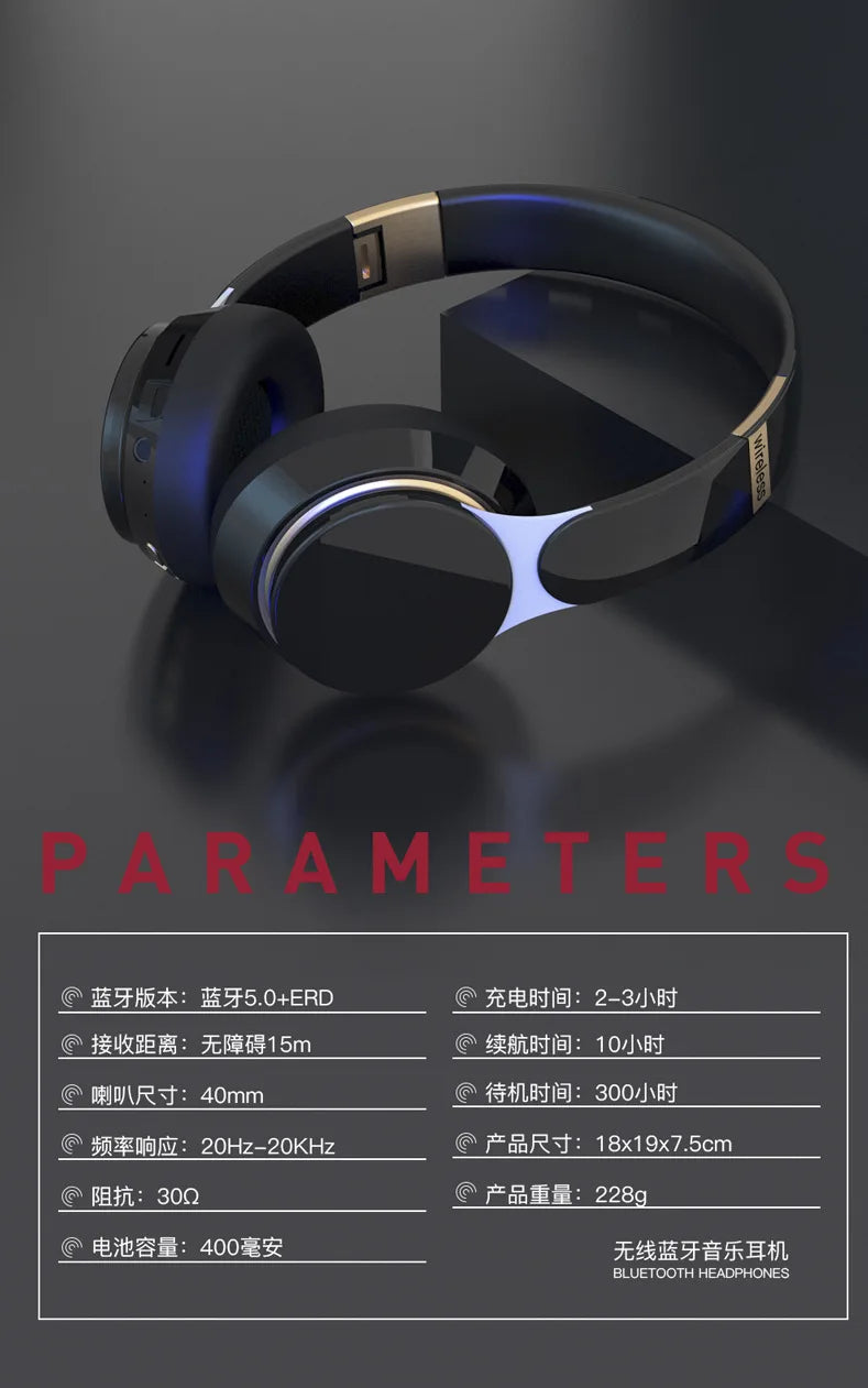 Xiaomi Wireless Headphones Bluetooth Earbuds Stereo Foldable
